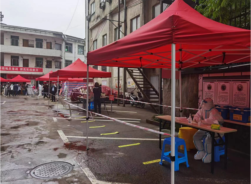 以演促防 以练筑防  ——丰润公司配合区疫指办、社区办开展疫情防控应急演练